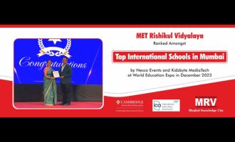 MRV ranked amongst top International Schools in Mumbai